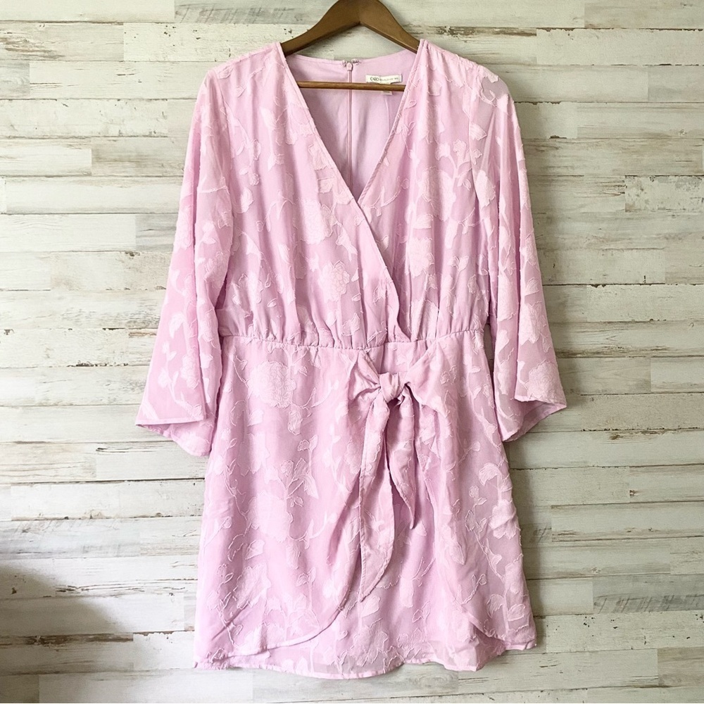 NWOT Cato Floral 3/4 Sleeve Dress Size 12